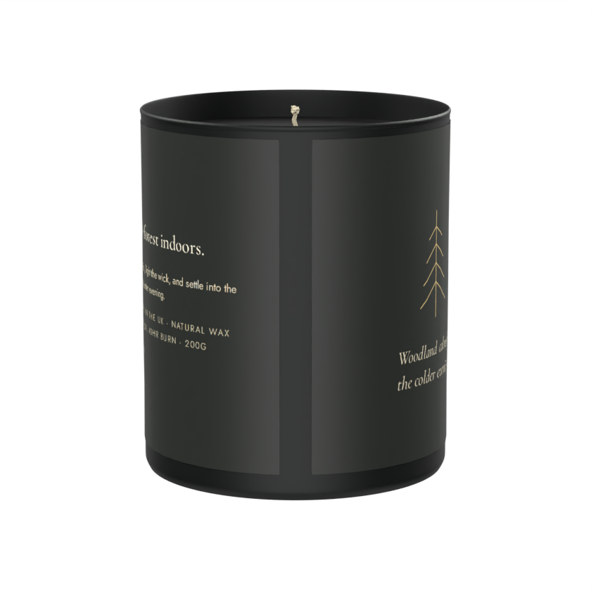 Evergreen Nest Scented Candle – Precious Woods, Amber & Oud | 200g