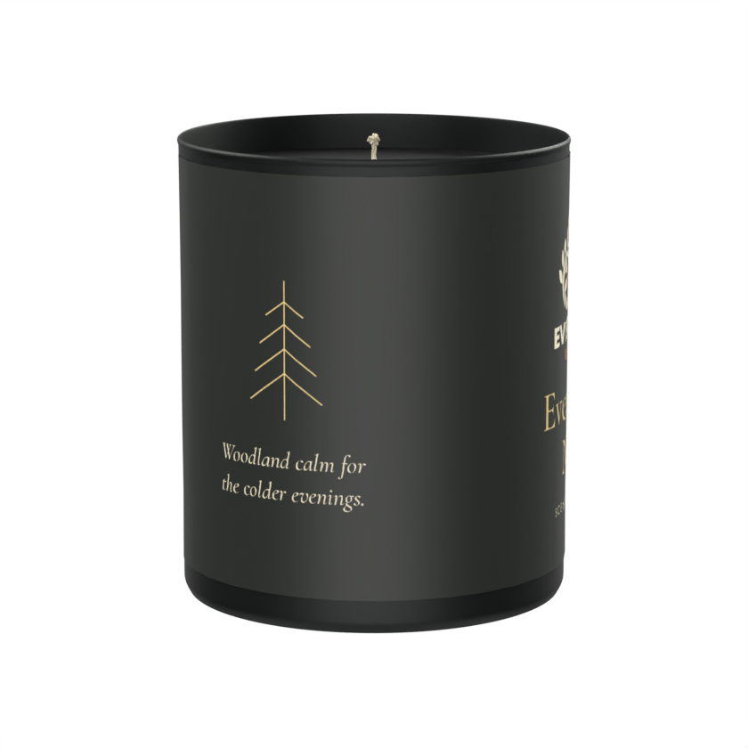 Evergreen Nest Scented Candle – Precious Woods, Amber & Oud | 200g