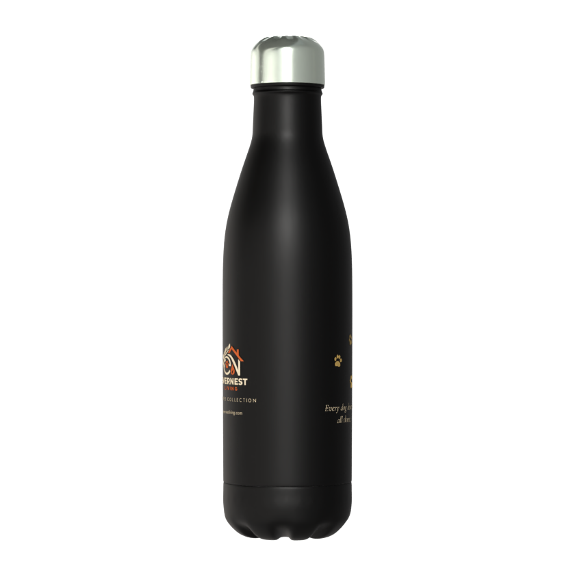Walked. Fed. Adored. – Insulated Dog Walking Flask | 50cl