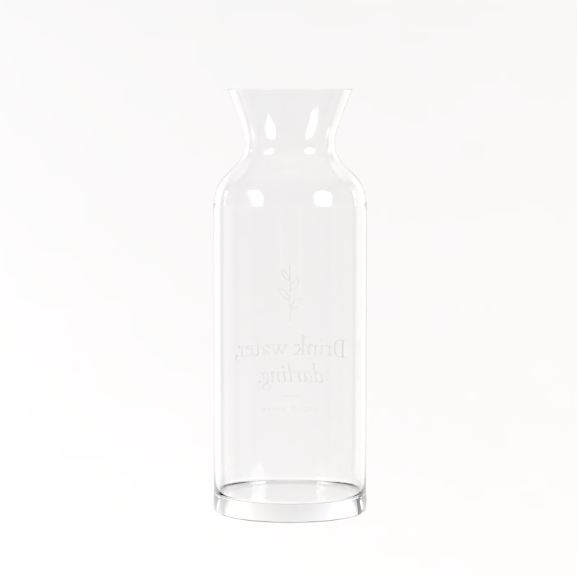Drink Water, Darling – Glass Bedside Carafe | EverNest Living