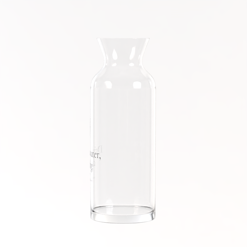 Drink Water, Darling – Glass Bedside Carafe | EverNest Living
