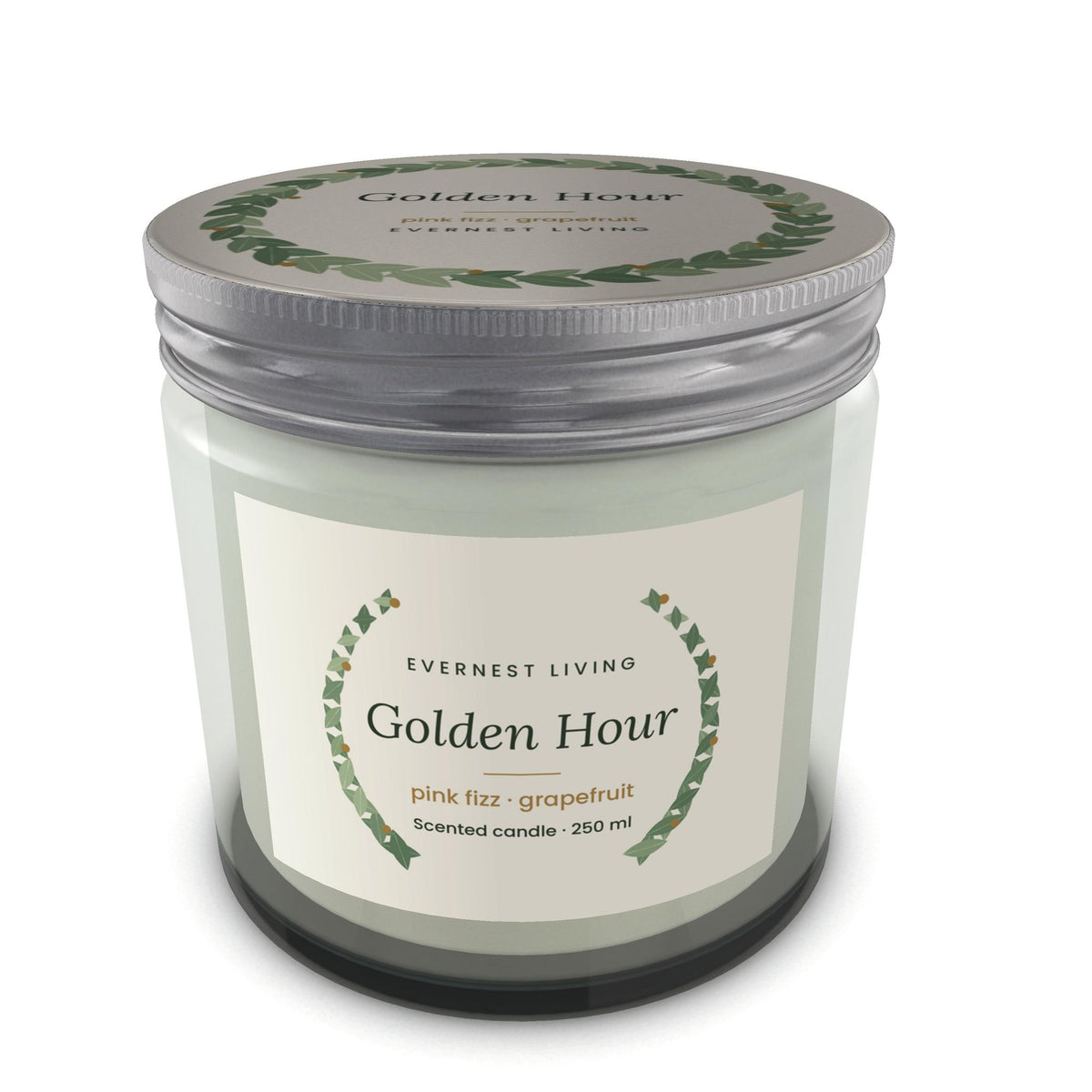 Golden Hour Scented Candle – Pink Fizz & Grapefruit, 250 ml