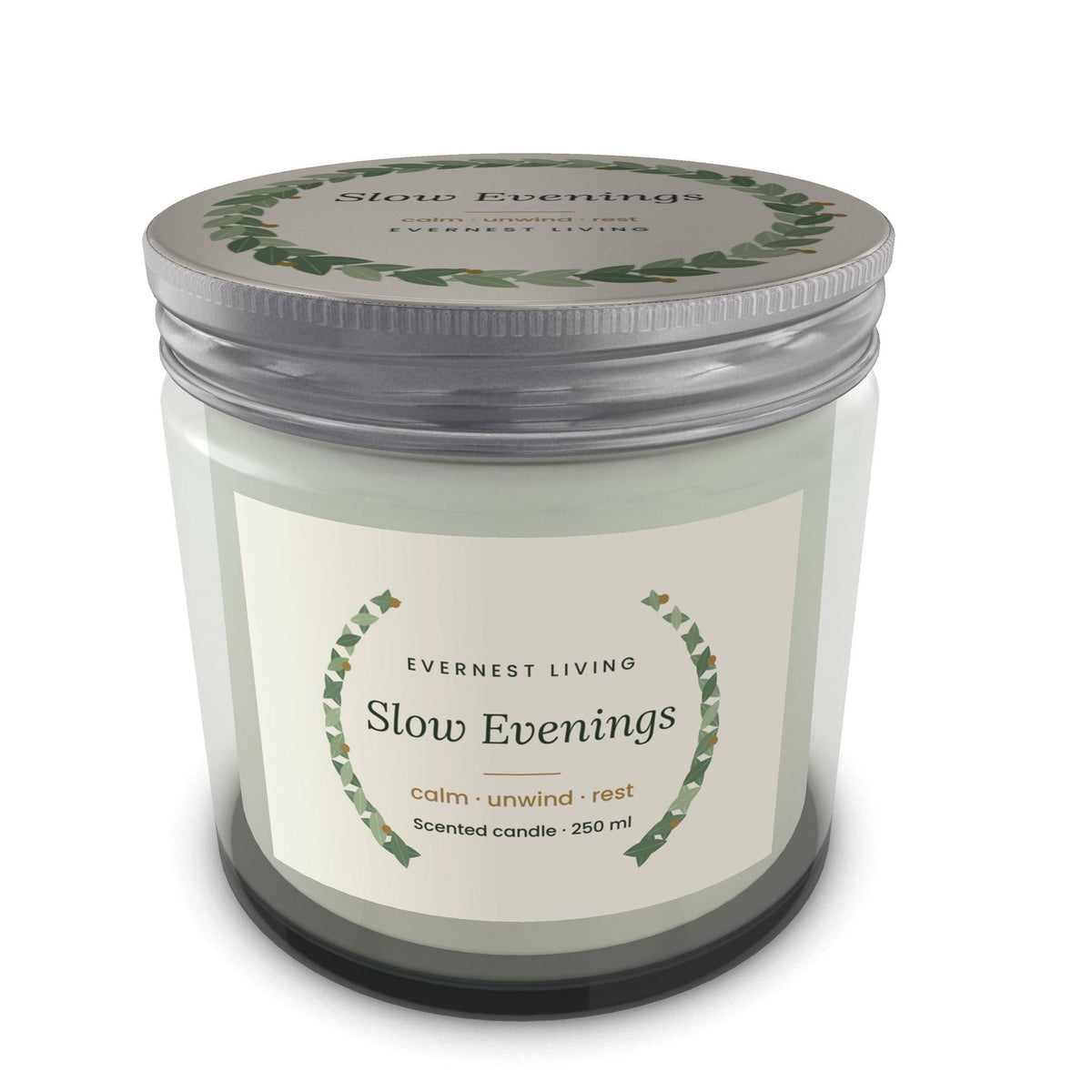 Slow Evenings Scented Candle – Relax, 250 ml