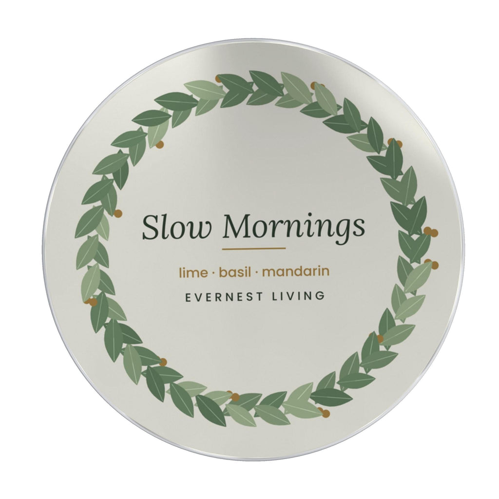 Slow Mornings Candle Gift Box – Lime, Basil & Mandarin