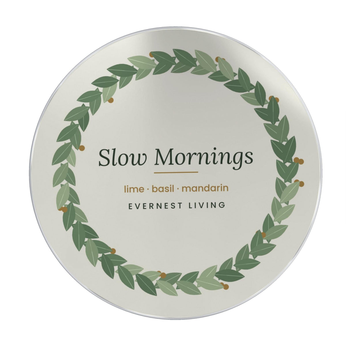 Slow Mornings Candle Gift Box – Lime, Basil & Mandarin
