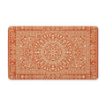 Bohemian Terracotta Mandala Polyester Doormat